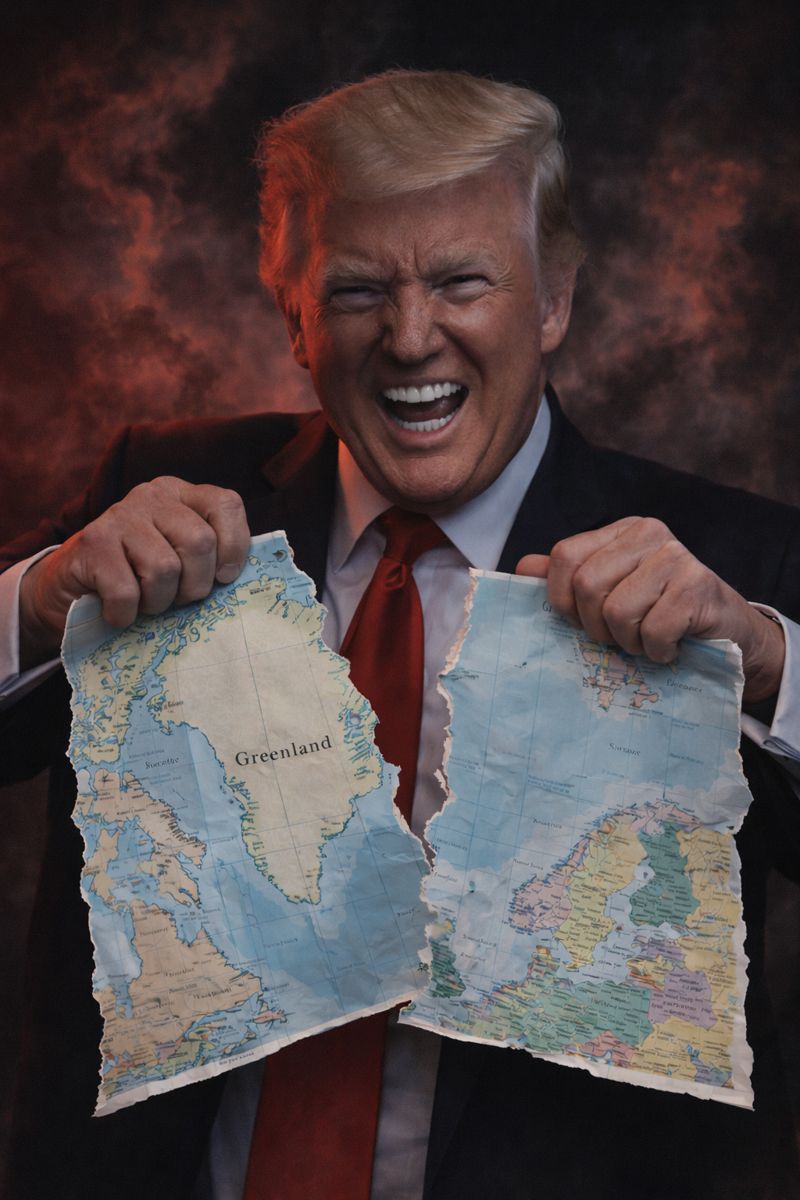 Trump Sees Green in Greenland